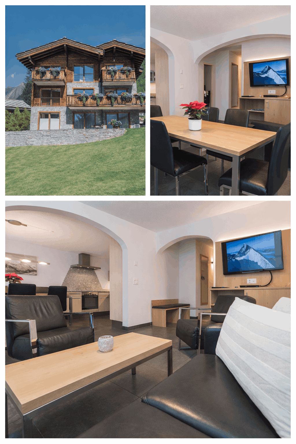 Ferienwohnung Zermatt buchen modern und zentral