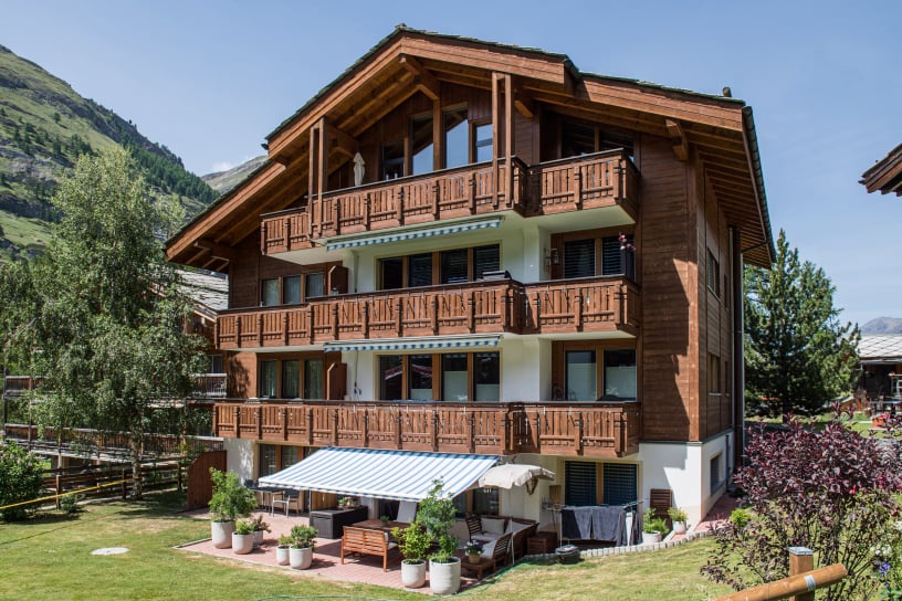 Ruhige Ferienwohnung buchen in Zermatt