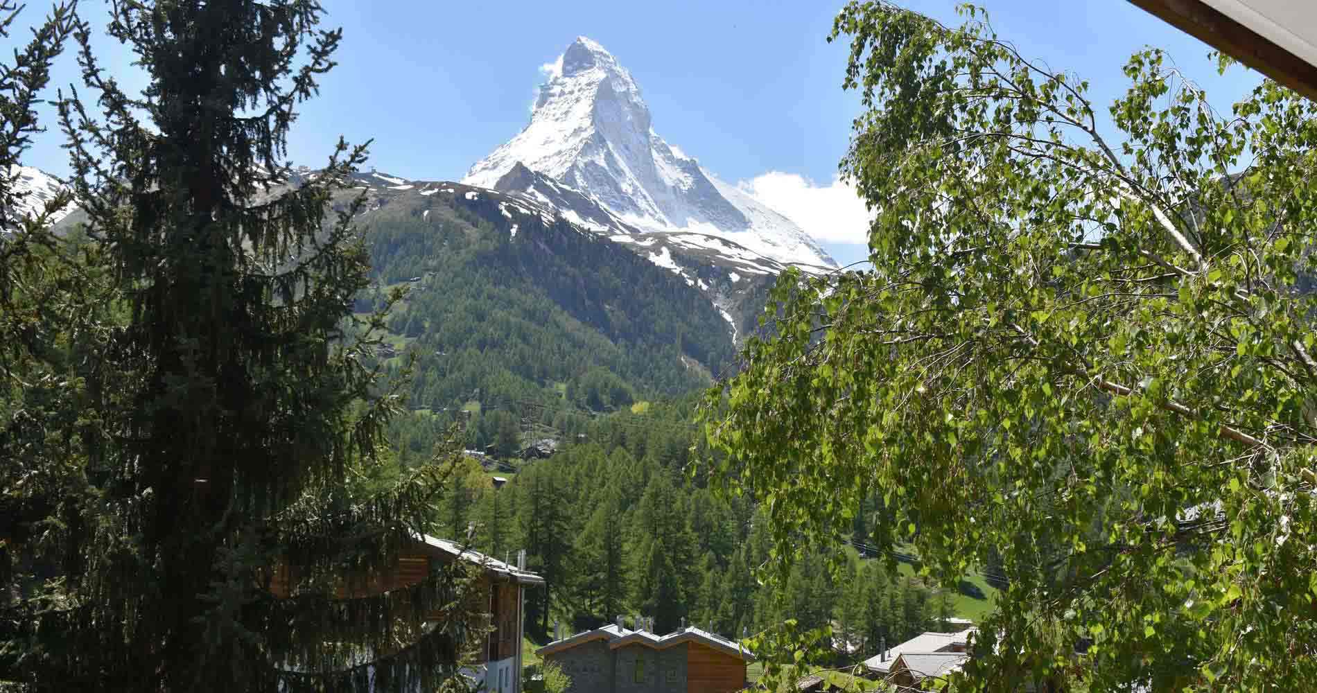 Ferienwohnung in Zermatt Aussenansicht