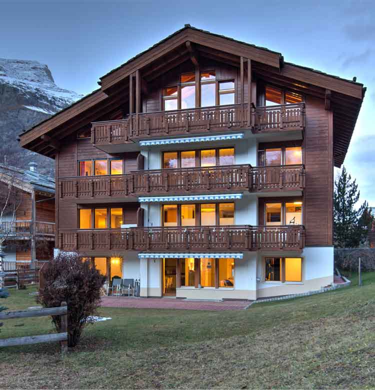 Réservez une maison de vacances à Zermatt